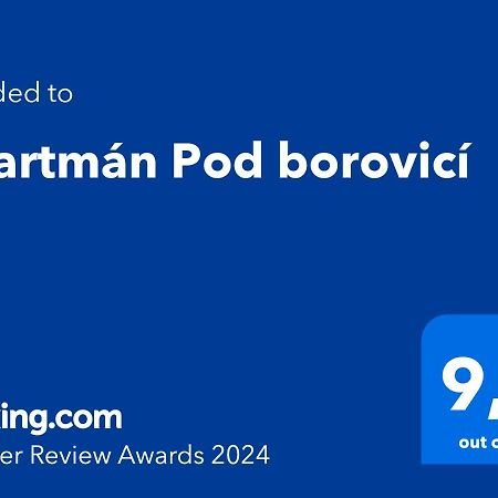 Apartman Pod Borovici Kovalovice Εξωτερικό φωτογραφία