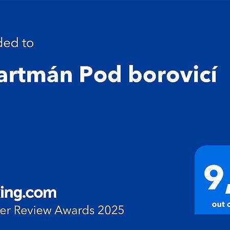 Apartman Pod Borovici Kovalovice Εξωτερικό φωτογραφία
